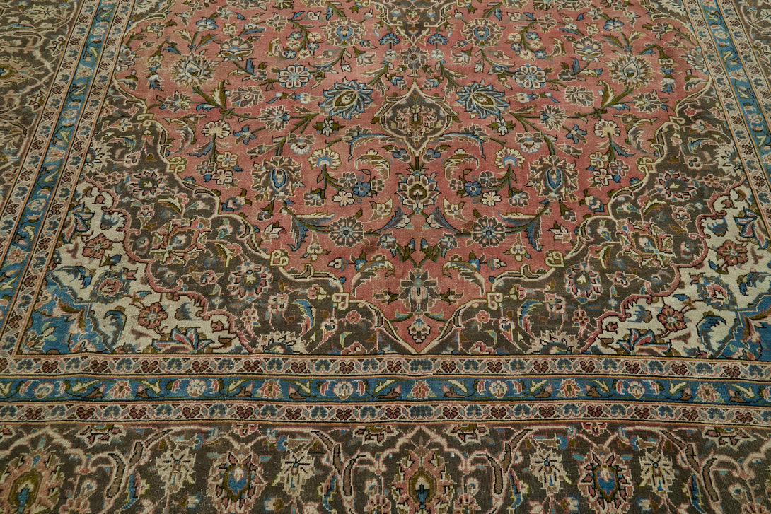 Handmade Persian Vintage Area Rug > Design# OL-AC-41290 > Size: 9'-5" x 13'-7", Carpet Culture Rugs, Handmade Rugs, NYC Rugs, New Rugs, Shop Rugs, Rug Store, Outlet Rugs, SoHo Rugs, Rugs in USA