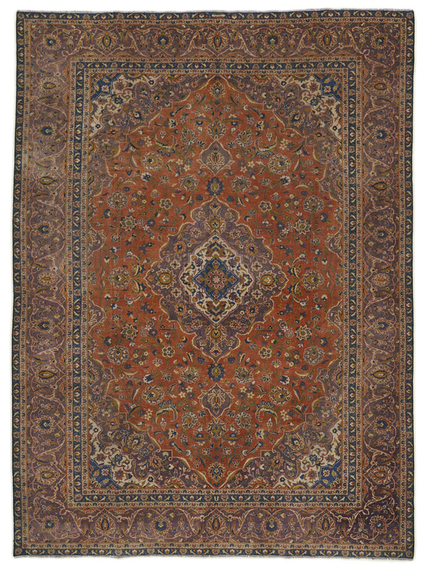 Handmade Persian Vintage Area Rug > Design# OL-AC-41291 > Size: 8'-8" x 11'-11", Carpet Culture Rugs, Handmade Rugs, NYC Rugs, New Rugs, Shop Rugs, Rug Store, Outlet Rugs, SoHo Rugs, Rugs in USA