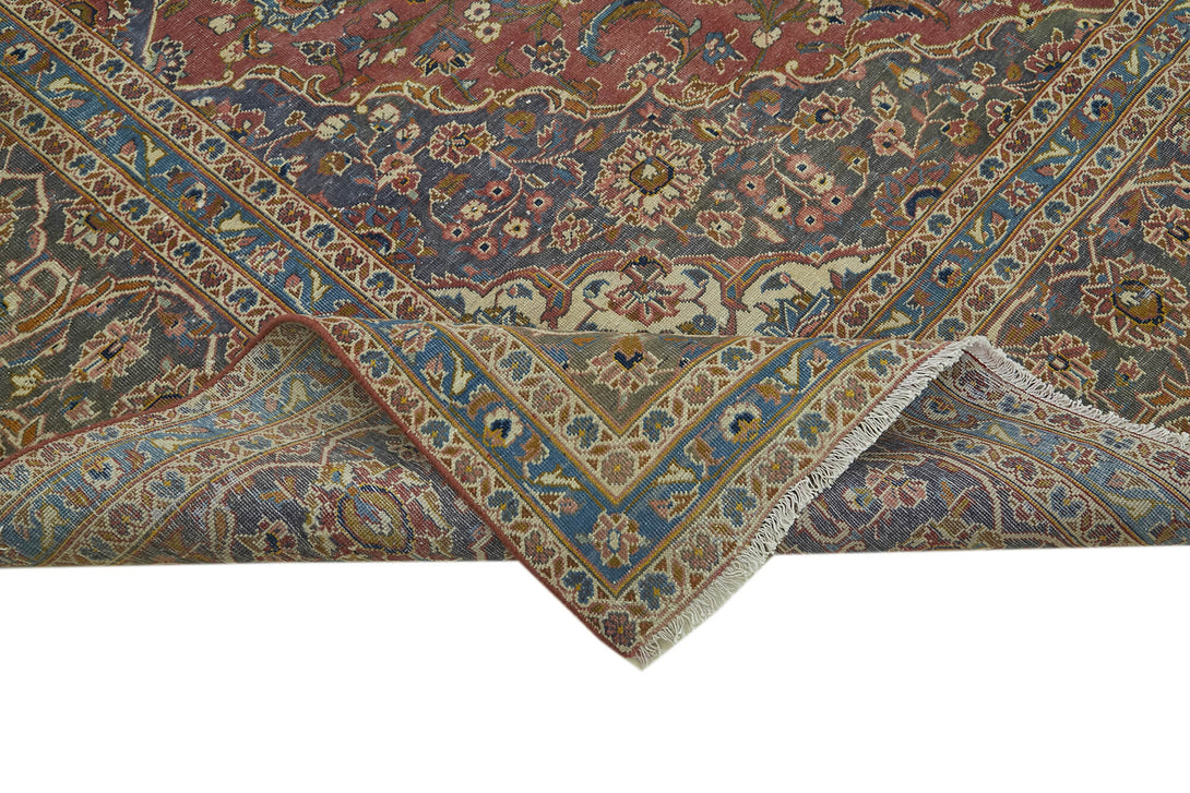 Handmade Persian Vintage Area Rug > Design# OL-AC-41341 > Size: 9'-6" x 13'-3", Carpet Culture Rugs, Handmade Rugs, NYC Rugs, New Rugs, Shop Rugs, Rug Store, Outlet Rugs, SoHo Rugs, Rugs in USA