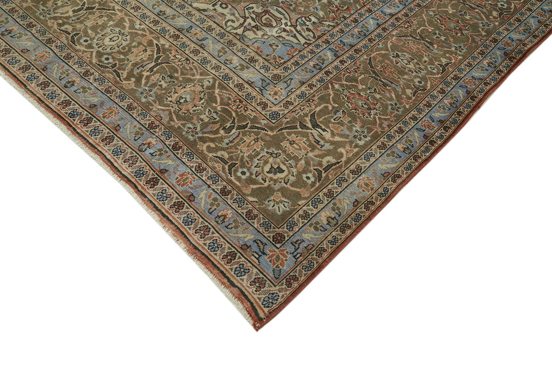Handmade Persian Vintage Area Rug > Design# OL-AC-41342 > Size: 9'-5" x 13'-1", Carpet Culture Rugs, Handmade Rugs, NYC Rugs, New Rugs, Shop Rugs, Rug Store, Outlet Rugs, SoHo Rugs, Rugs in USA