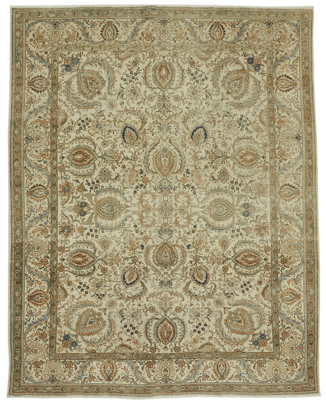 Handmade Persian Vintage Area Rug > Design# OL-AC-41390 > Size: 9'-6" x 12'-5", Carpet Culture Rugs, Handmade Rugs, NYC Rugs, New Rugs, Shop Rugs, Rug Store, Outlet Rugs, SoHo Rugs, Rugs in USA