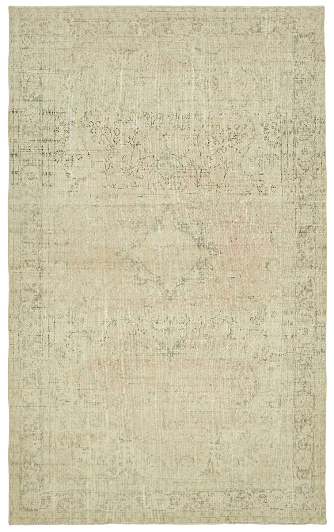 Handmade White Wash Area Rug > Design# OL-AC-41391 > Size: 6'-8" x 10'-8", Carpet Culture Rugs, Handmade Rugs, NYC Rugs, New Rugs, Shop Rugs, Rug Store, Outlet Rugs, SoHo Rugs, Rugs in USA