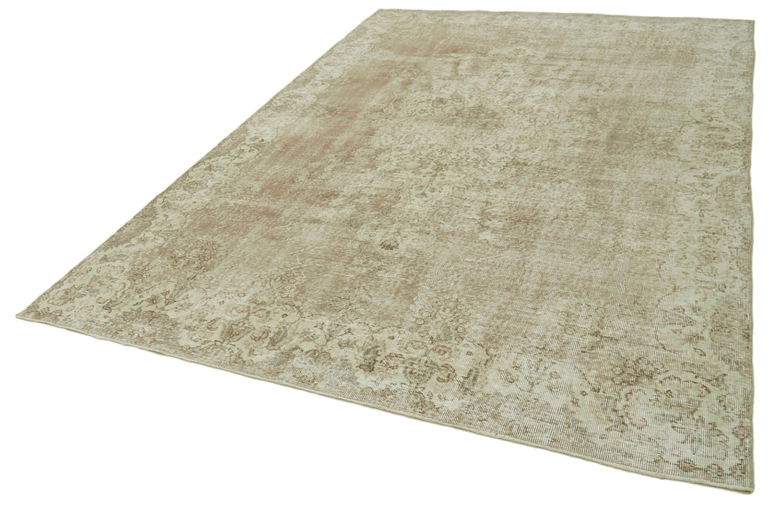 Handmade White Wash Area Rug > Design# OL-AC-41392 > Size: 6'-11" x 10'-10", Carpet Culture Rugs, Handmade Rugs, NYC Rugs, New Rugs, Shop Rugs, Rug Store, Outlet Rugs, SoHo Rugs, Rugs in USA