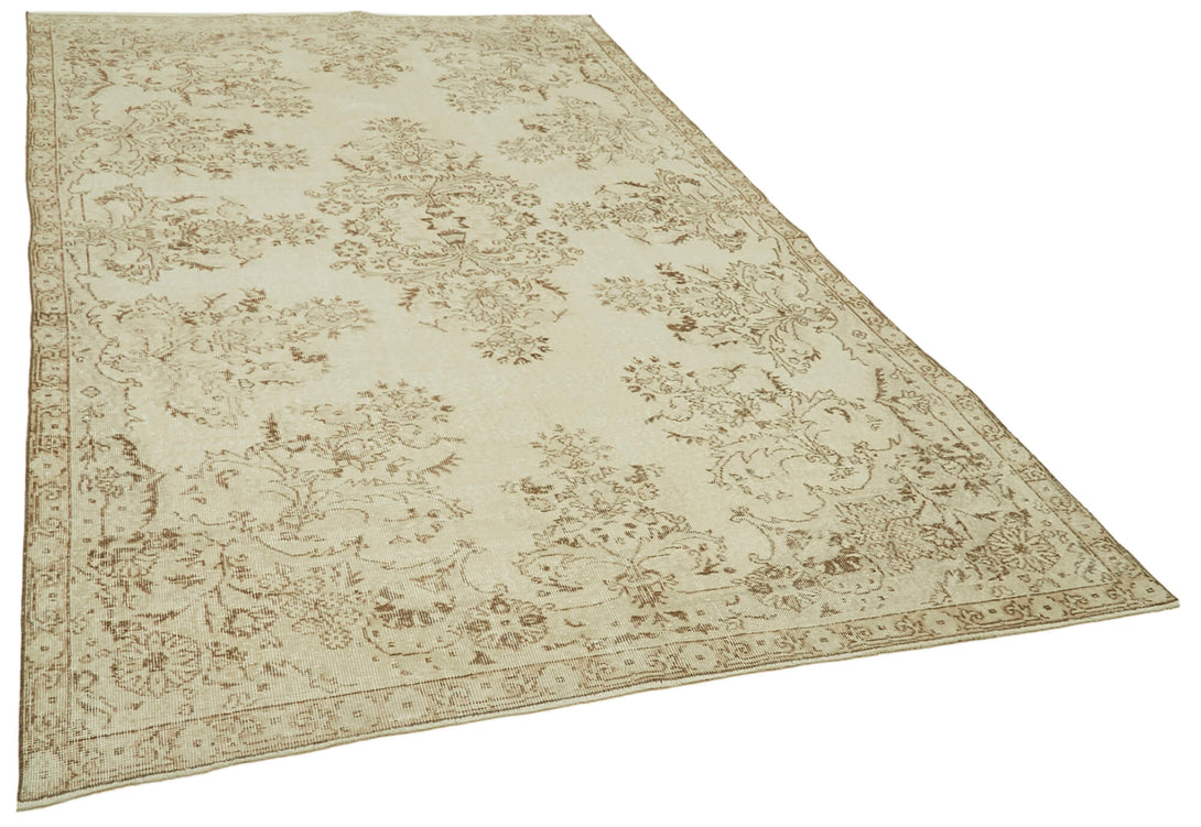 Handmade White Wash Area Rug > Design# OL-AC-41393 > Size: 6'-8" x 10'-7", Carpet Culture Rugs, Handmade Rugs, NYC Rugs, New Rugs, Shop Rugs, Rug Store, Outlet Rugs, SoHo Rugs, Rugs in USA