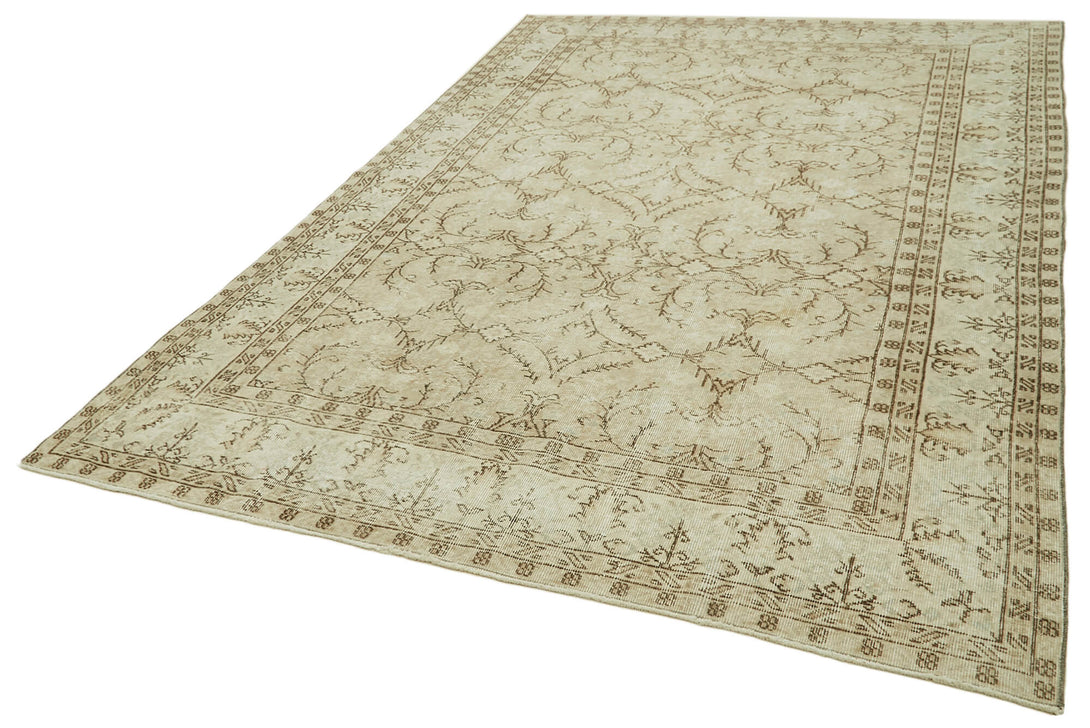 Handmade White Wash Area Rug > Design# OL-AC-41396 > Size: 6'-9" x 10'-5", Carpet Culture Rugs, Handmade Rugs, NYC Rugs, New Rugs, Shop Rugs, Rug Store, Outlet Rugs, SoHo Rugs, Rugs in USA