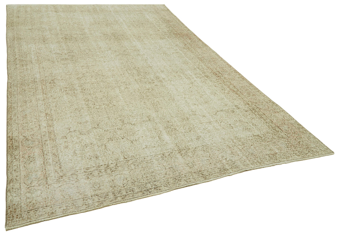Handmade White Wash Area Rug > Design# OL-AC-41405 > Size: 6'-9" x 10'-11", Carpet Culture Rugs, Handmade Rugs, NYC Rugs, New Rugs, Shop Rugs, Rug Store, Outlet Rugs, SoHo Rugs, Rugs in USA