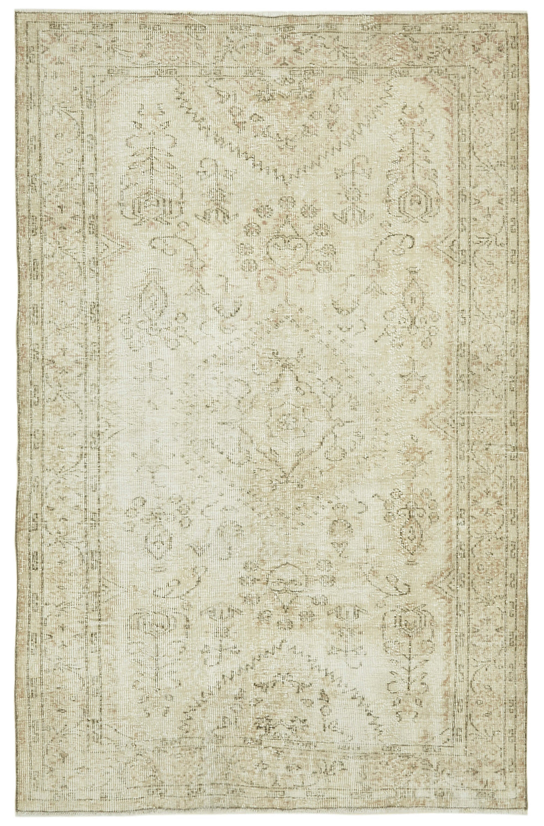 Handmade White Wash Area Rug > Design# OL-AC-41416 > Size: 5'-9" x 8'-10", Carpet Culture Rugs, Handmade Rugs, NYC Rugs, New Rugs, Shop Rugs, Rug Store, Outlet Rugs, SoHo Rugs, Rugs in USA