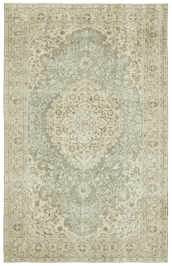 Handmade White Wash Area Rug > Design# OL-AC-41419 > Size: 5'-8" x 8'-10", Carpet Culture Rugs, Handmade Rugs, NYC Rugs, New Rugs, Shop Rugs, Rug Store, Outlet Rugs, SoHo Rugs, Rugs in USA