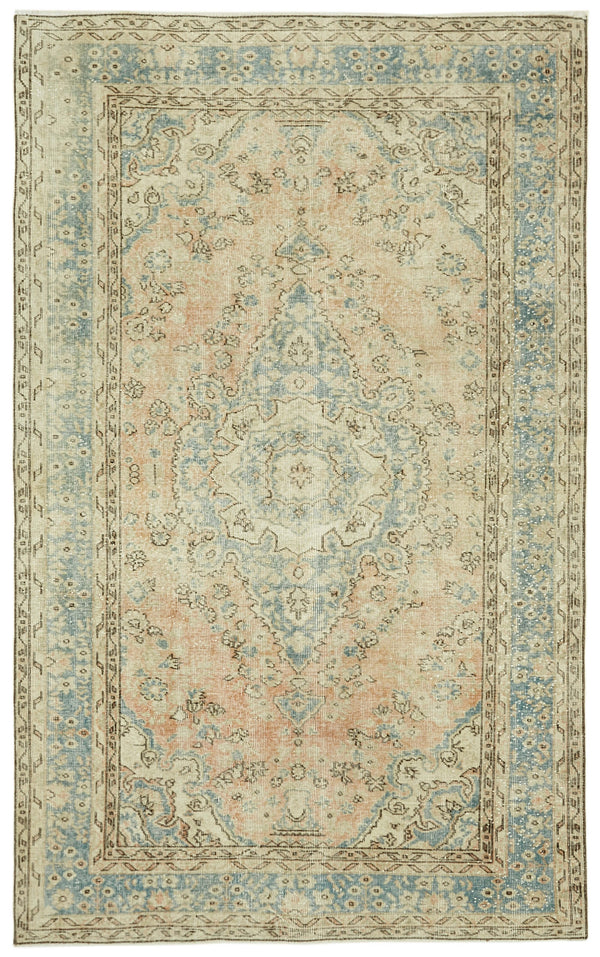 Handmade White Wash Area Rug > Design# OL-AC-41425 > Size: 5'-8" x 9'-1", Carpet Culture Rugs, Handmade Rugs, NYC Rugs, New Rugs, Shop Rugs, Rug Store, Outlet Rugs, SoHo Rugs, Rugs in USA