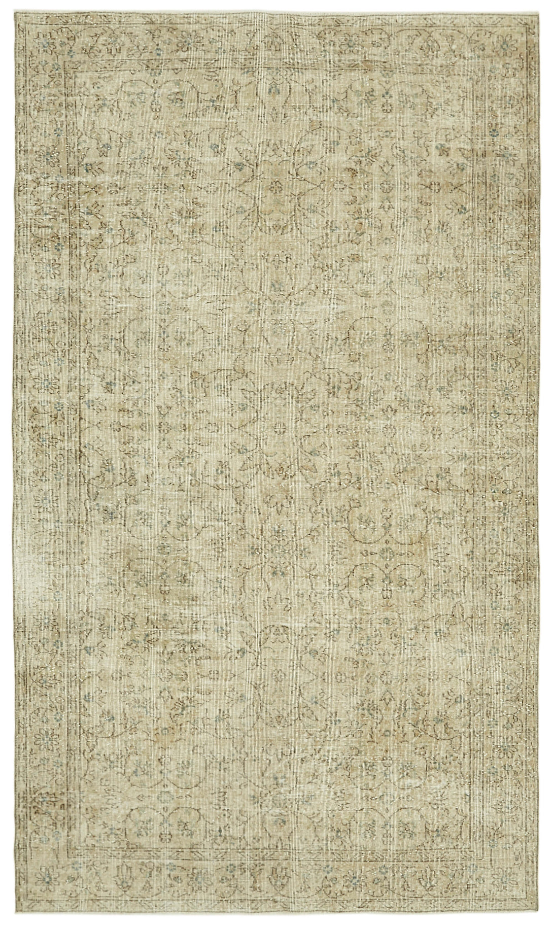 Handmade White Wash Area Rug > Design# OL-AC-41431 > Size: 5'-9" x 9'-7", Carpet Culture Rugs, Handmade Rugs, NYC Rugs, New Rugs, Shop Rugs, Rug Store, Outlet Rugs, SoHo Rugs, Rugs in USA