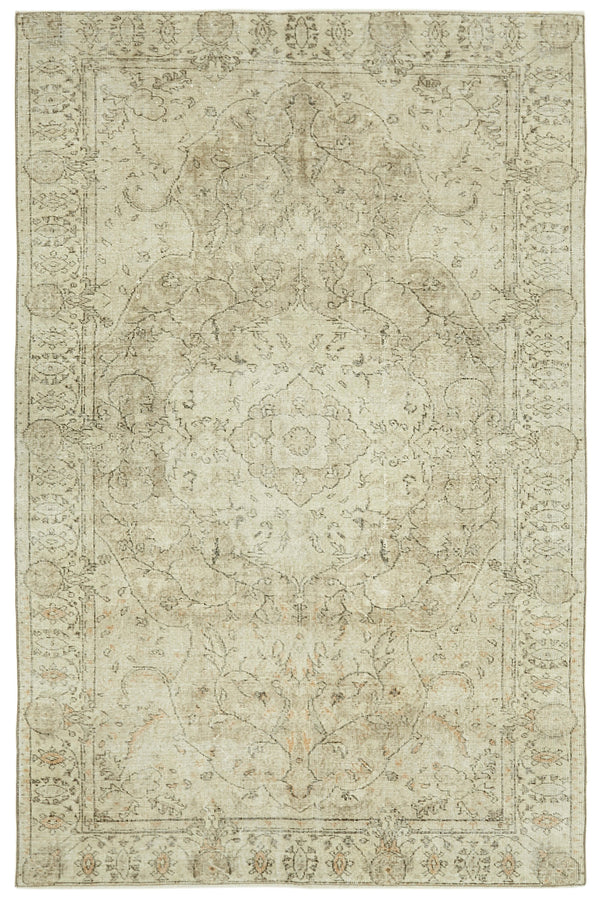 Handmade White Wash Area Rug > Design# OL-AC-41432 > Size: 6'-3" x 9'-5", Carpet Culture Rugs, Handmade Rugs, NYC Rugs, New Rugs, Shop Rugs, Rug Store, Outlet Rugs, SoHo Rugs, Rugs in USA