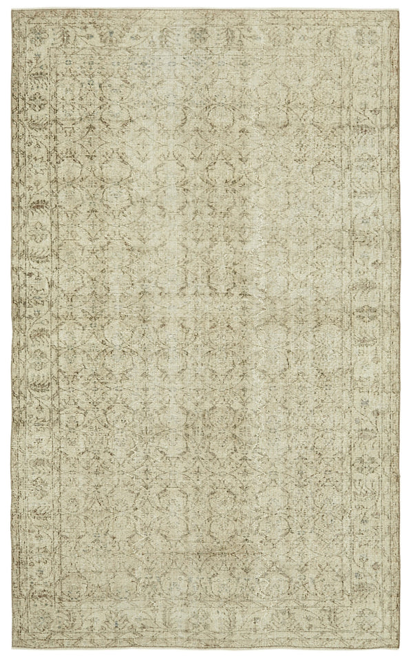 Handmade White Wash Area Rug > Design# OL-AC-41435 > Size: 5'-7" x 9'-1", Carpet Culture Rugs, Handmade Rugs, NYC Rugs, New Rugs, Shop Rugs, Rug Store, Outlet Rugs, SoHo Rugs, Rugs in USA