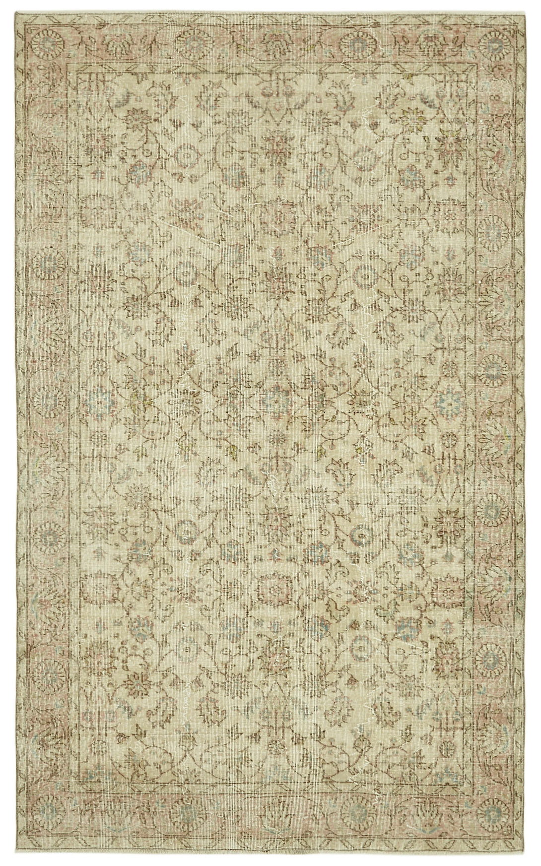 Handmade White Wash Area Rug > Design# OL-AC-41436 > Size: 5'-7" x 9'-0", Carpet Culture Rugs, Handmade Rugs, NYC Rugs, New Rugs, Shop Rugs, Rug Store, Outlet Rugs, SoHo Rugs, Rugs in USA