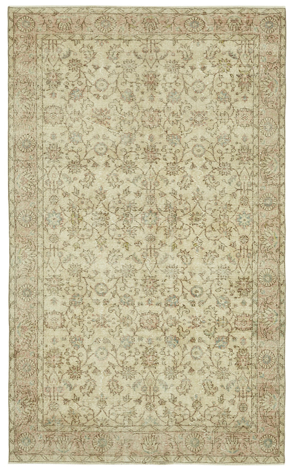 Handmade White Wash Area Rug > Design# OL-AC-41436 > Size: 5'-7" x 9'-0", Carpet Culture Rugs, Handmade Rugs, NYC Rugs, New Rugs, Shop Rugs, Rug Store, Outlet Rugs, SoHo Rugs, Rugs in USA
