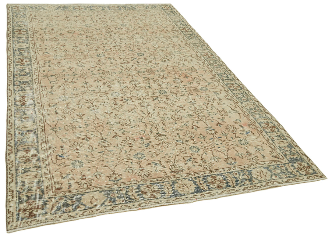 Handmade White Wash Area Rug > Design# OL-AC-41437 > Size: 5'-5" x 8'-9", Carpet Culture Rugs, Handmade Rugs, NYC Rugs, New Rugs, Shop Rugs, Rug Store, Outlet Rugs, SoHo Rugs, Rugs in USA