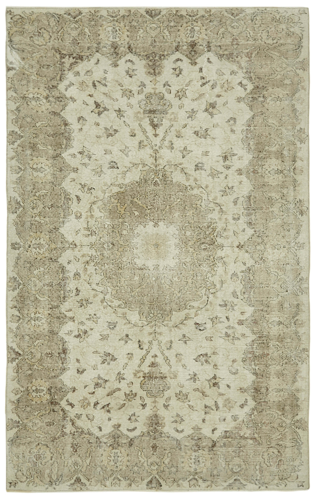 Handmade White Wash Area Rug > Design# OL-AC-41440 > Size: 5'-8" x 8'-10", Carpet Culture Rugs, Handmade Rugs, NYC Rugs, New Rugs, Shop Rugs, Rug Store, Outlet Rugs, SoHo Rugs, Rugs in USA