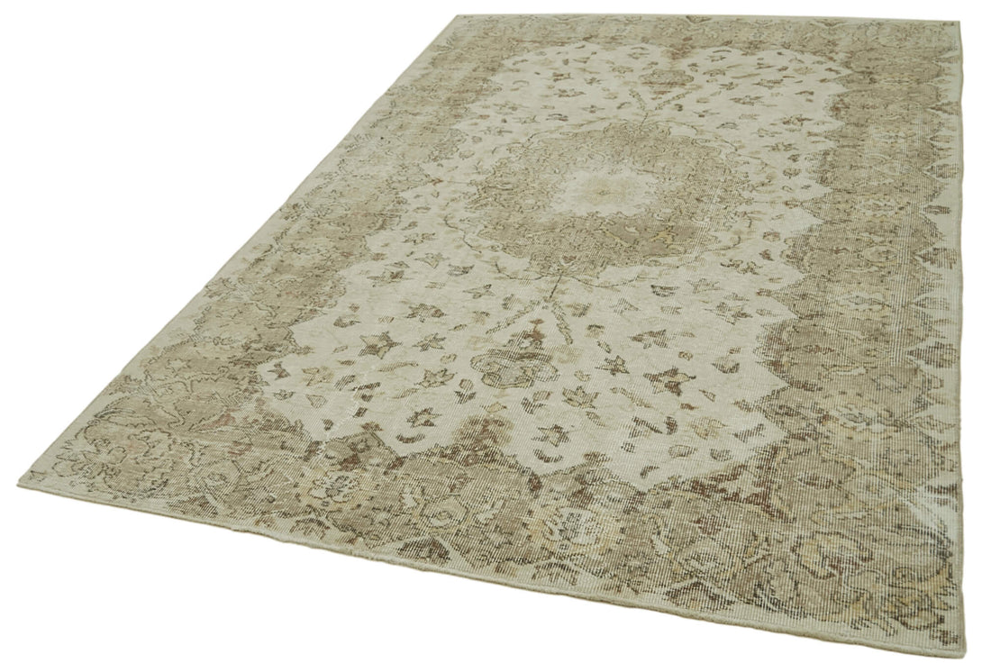 Handmade White Wash Area Rug > Design# OL-AC-41440 > Size: 5'-8" x 8'-10", Carpet Culture Rugs, Handmade Rugs, NYC Rugs, New Rugs, Shop Rugs, Rug Store, Outlet Rugs, SoHo Rugs, Rugs in USA