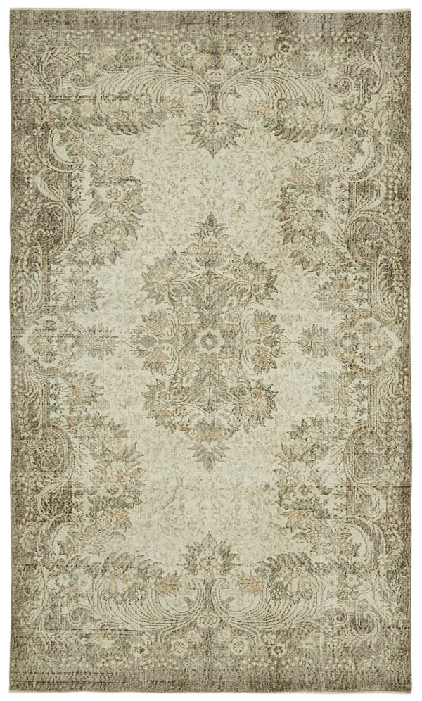 Handmade White Wash Area Rug > Design# OL-AC-41447 > Size: 5'-7" x 9'-7", Carpet Culture Rugs, Handmade Rugs, NYC Rugs, New Rugs, Shop Rugs, Rug Store, Outlet Rugs, SoHo Rugs, Rugs in USA