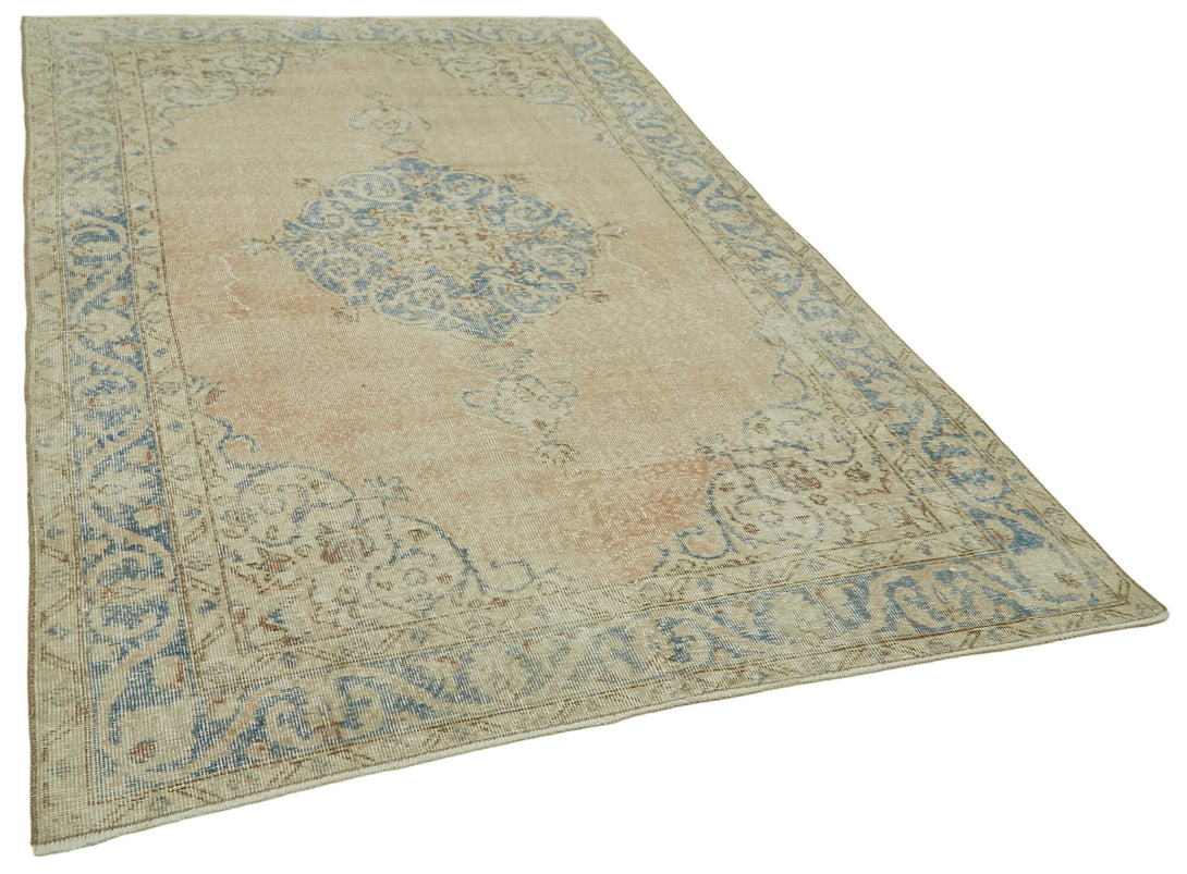 Handmade White Wash Area Rug > Design# OL-AC-41457 > Size: 5'-7" x 8'-6", Carpet Culture Rugs, Handmade Rugs, NYC Rugs, New Rugs, Shop Rugs, Rug Store, Outlet Rugs, SoHo Rugs, Rugs in USA