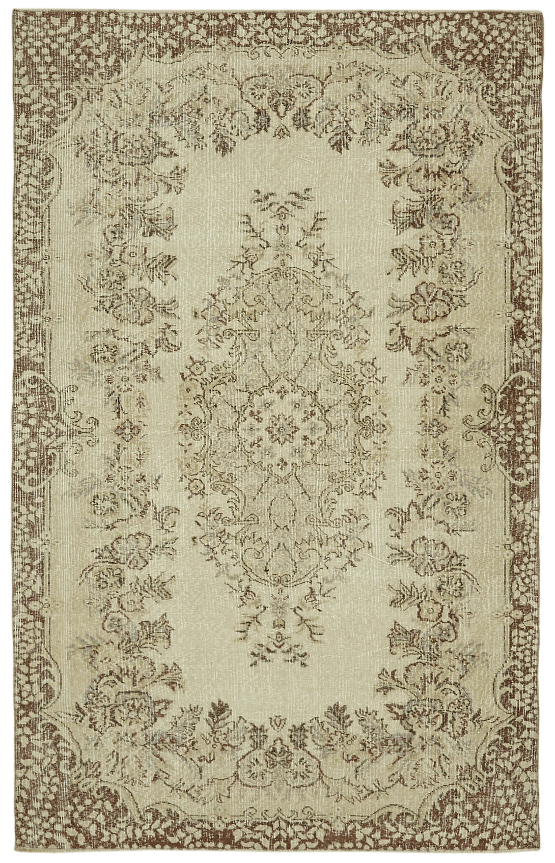 Handmade White Wash Area Rug > Design# OL-AC-41459 > Size: 5'-7" x 8'-9", Carpet Culture Rugs, Handmade Rugs, NYC Rugs, New Rugs, Shop Rugs, Rug Store, Outlet Rugs, SoHo Rugs, Rugs in USA