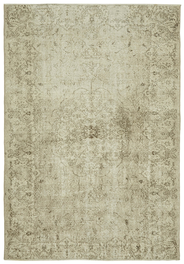 Handmade White Wash Area Rug > Design# OL-AC-41468 > Size: 5'-6" x 7'-11", Carpet Culture Rugs, Handmade Rugs, NYC Rugs, New Rugs, Shop Rugs, Rug Store, Outlet Rugs, SoHo Rugs, Rugs in USA