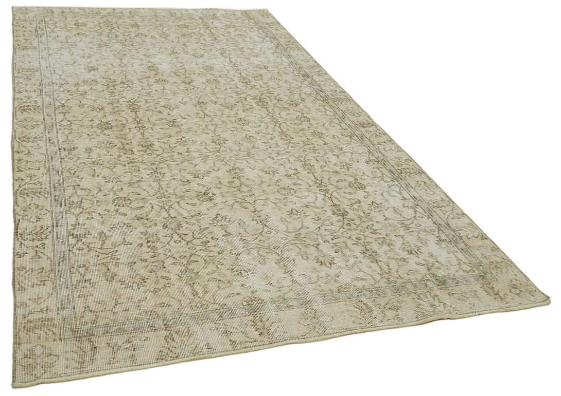 Handmade White Wash Area Rug > Design# OL-AC-41469 > Size: 5'-5" x 9'-3", Carpet Culture Rugs, Handmade Rugs, NYC Rugs, New Rugs, Shop Rugs, Rug Store, Outlet Rugs, SoHo Rugs, Rugs in USA