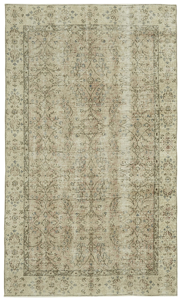Handmade White Wash Area Rug > Design# OL-AC-41476 > Size: 4'-7" x 7'-7", Carpet Culture Rugs, Handmade Rugs, NYC Rugs, New Rugs, Shop Rugs, Rug Store, Outlet Rugs, SoHo Rugs, Rugs in USA