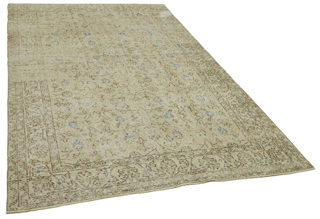 Handmade White Wash Area Rug > Design# OL-AC-41477 > Size: 5'-3" x 8'-6", Carpet Culture Rugs, Handmade Rugs, NYC Rugs, New Rugs, Shop Rugs, Rug Store, Outlet Rugs, SoHo Rugs, Rugs in USA