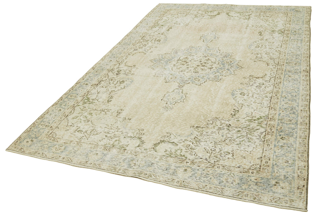 Handmade White Wash Area Rug > Design# OL-AC-41501 > Size: 5'-9" x 9'-3", Carpet Culture Rugs, Handmade Rugs, NYC Rugs, New Rugs, Shop Rugs, Rug Store, Outlet Rugs, SoHo Rugs, Rugs in USA