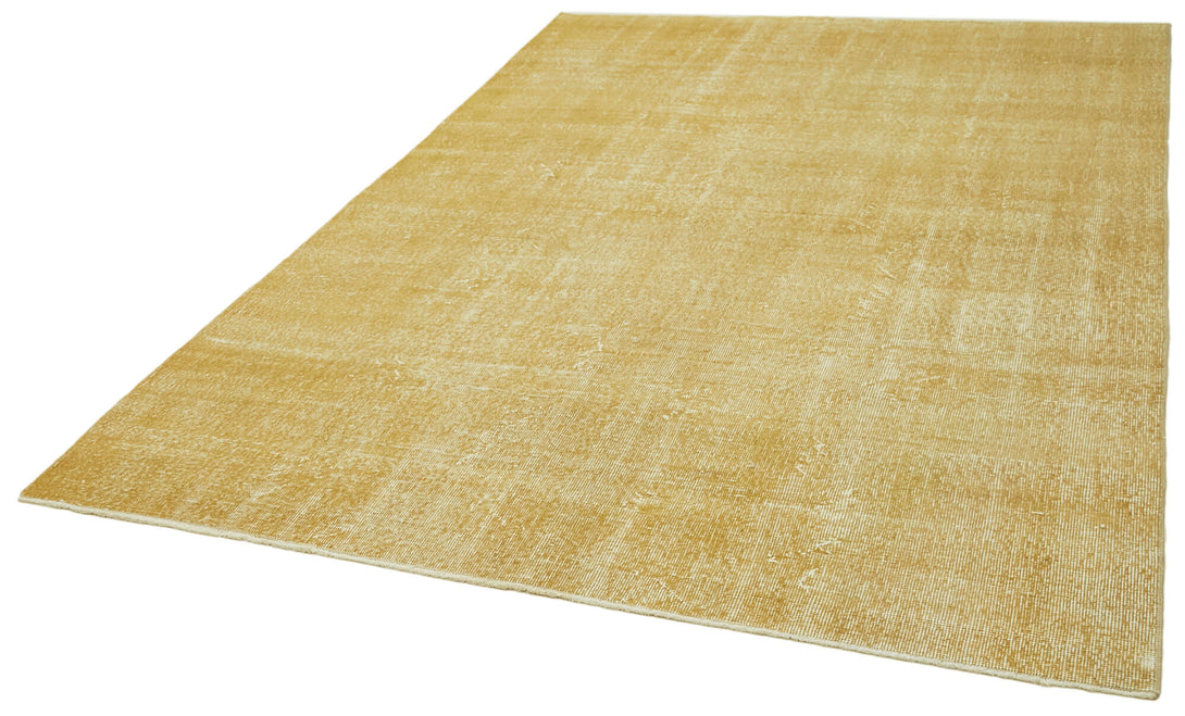 Handmade White Wash Area Rug > Design# OL-AC-41537 > Size: 6'-4" x 9'-5", Carpet Culture Rugs, Handmade Rugs, NYC Rugs, New Rugs, Shop Rugs, Rug Store, Outlet Rugs, SoHo Rugs, Rugs in USA