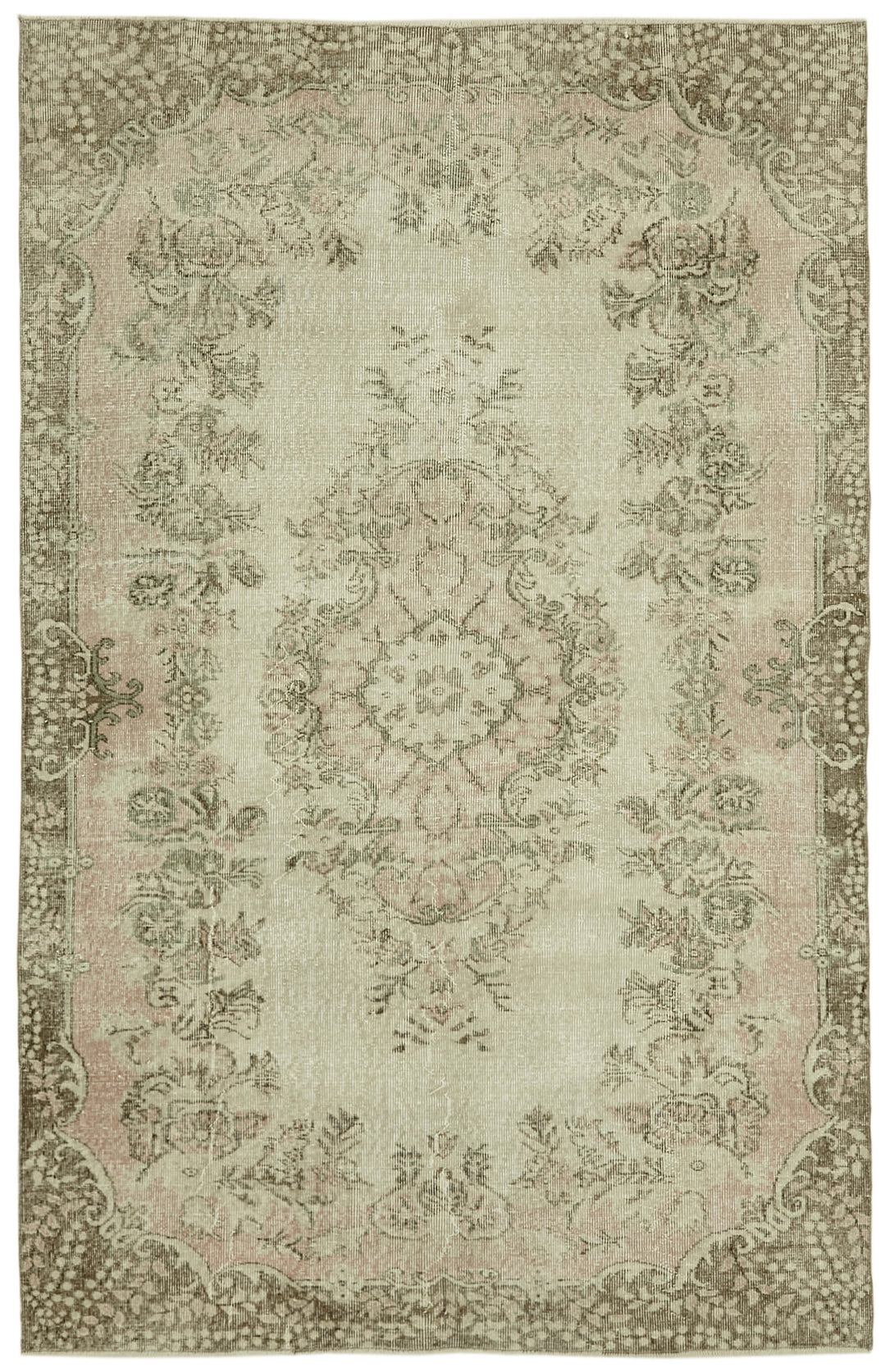 Handmade White Wash Area Rug > Design# OL-AC-41540 > Size: 5'-7" x 8'-7", Carpet Culture Rugs, Handmade Rugs, NYC Rugs, New Rugs, Shop Rugs, Rug Store, Outlet Rugs, SoHo Rugs, Rugs in USA