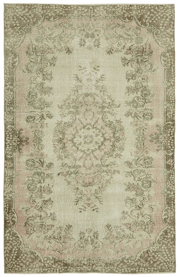 Handmade White Wash Area Rug > Design# OL-AC-41540 > Size: 5'-7" x 8'-7", Carpet Culture Rugs, Handmade Rugs, NYC Rugs, New Rugs, Shop Rugs, Rug Store, Outlet Rugs, SoHo Rugs, Rugs in USA