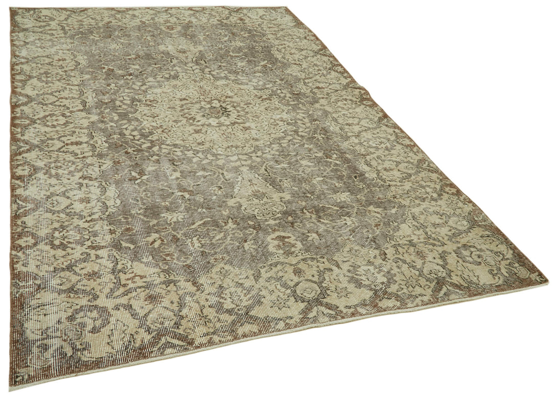 Handmade White Wash Area Rug > Design# OL-AC-41554 > Size: 5'-7" x 8'-8", Carpet Culture Rugs, Handmade Rugs, NYC Rugs, New Rugs, Shop Rugs, Rug Store, Outlet Rugs, SoHo Rugs, Rugs in USA