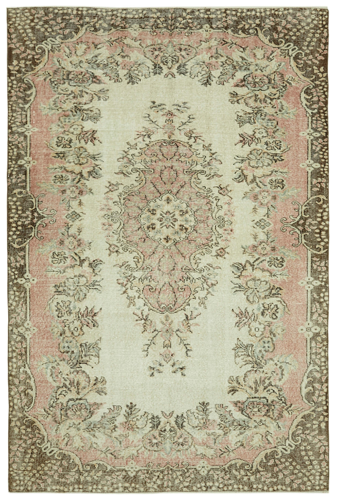 Handmade White Wash Area Rug > Design# OL-AC-41556 > Size: 5'-7" x 8'-4", Carpet Culture Rugs, Handmade Rugs, NYC Rugs, New Rugs, Shop Rugs, Rug Store, Outlet Rugs, SoHo Rugs, Rugs in USA