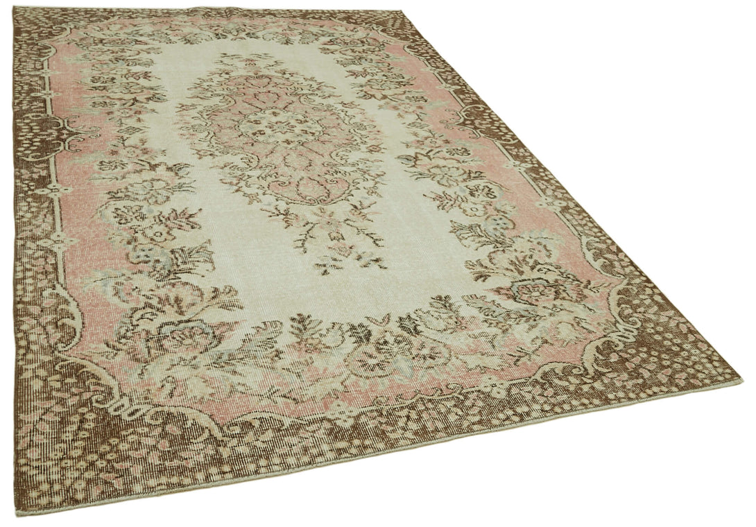 Handmade White Wash Area Rug > Design# OL-AC-41556 > Size: 5'-7" x 8'-4", Carpet Culture Rugs, Handmade Rugs, NYC Rugs, New Rugs, Shop Rugs, Rug Store, Outlet Rugs, SoHo Rugs, Rugs in USA
