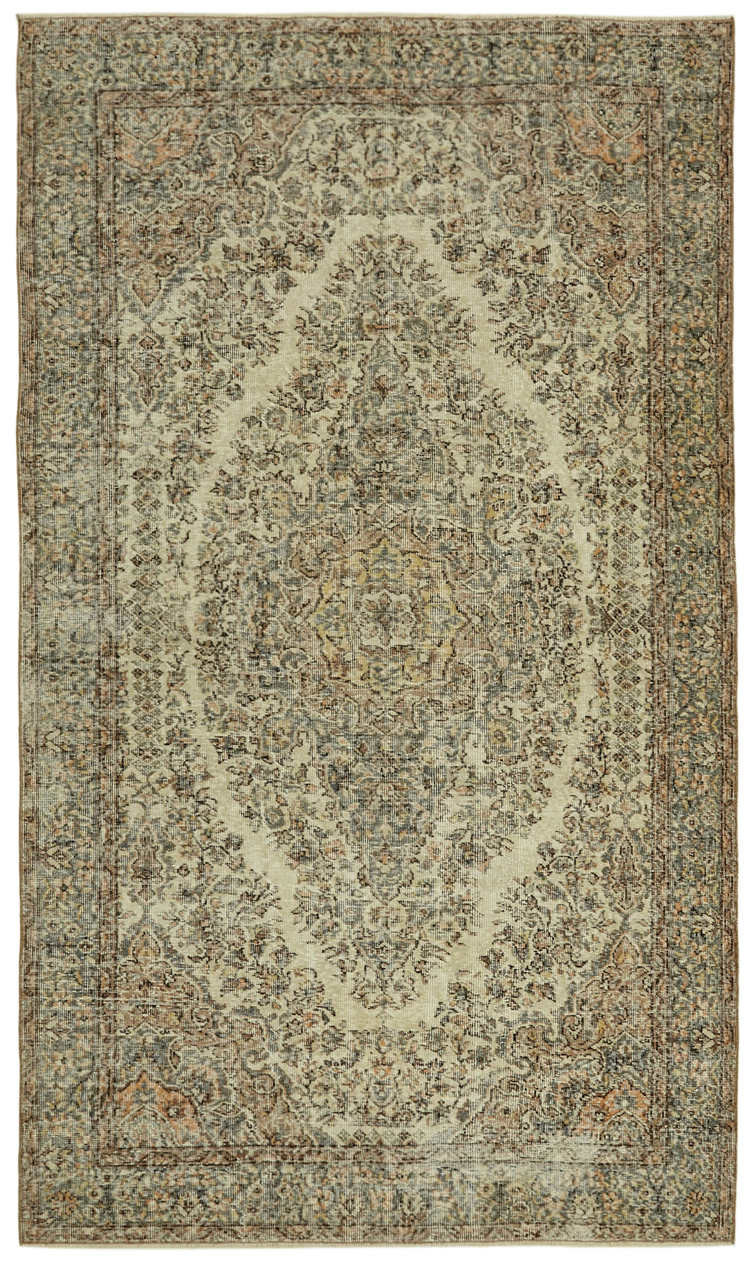 Handmade White Wash Area Rug > Design# OL-AC-41580 > Size: 5'-6" x 9'-2", Carpet Culture Rugs, Handmade Rugs, NYC Rugs, New Rugs, Shop Rugs, Rug Store, Outlet Rugs, SoHo Rugs, Rugs in USA