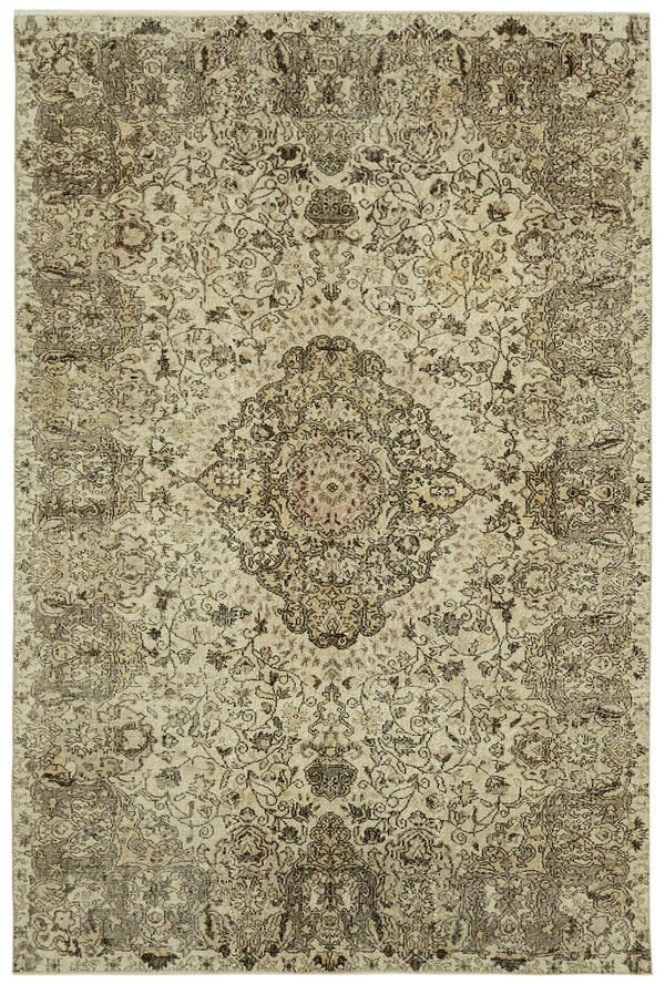 Handmade White Wash Area Rug > Design# OL-AC-41601 > Size: 6'-9" x 10'-0", Carpet Culture Rugs, Handmade Rugs, NYC Rugs, New Rugs, Shop Rugs, Rug Store, Outlet Rugs, SoHo Rugs, Rugs in USA