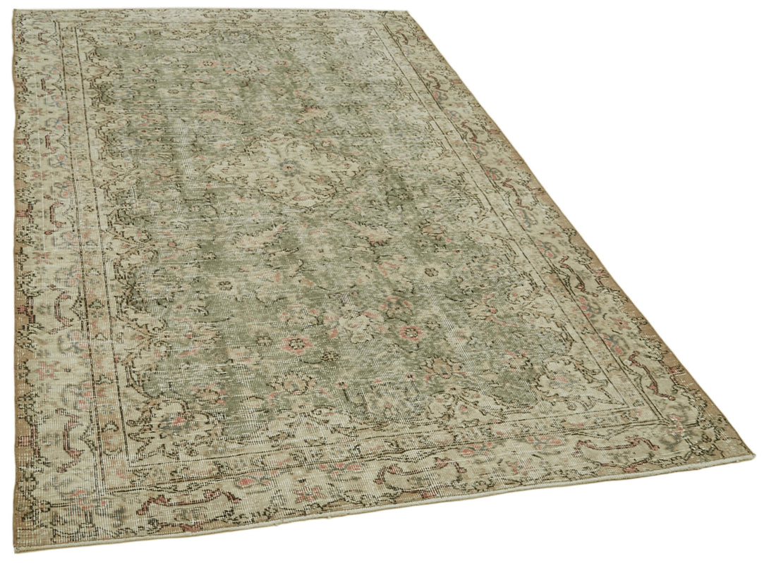 Handmade White Wash Area Rug > Design# OL-AC-41622 > Size: 4'-10" x 8'-3", Carpet Culture Rugs, Handmade Rugs, NYC Rugs, New Rugs, Shop Rugs, Rug Store, Outlet Rugs, SoHo Rugs, Rugs in USA