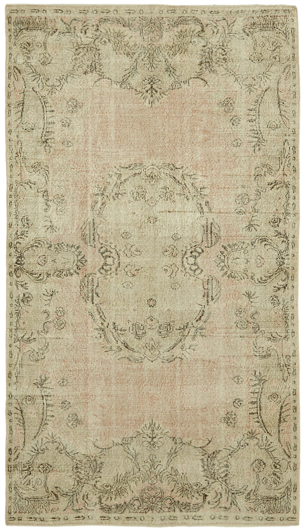 Handmade White Wash Area Rug > Design# OL-AC-41623 > Size: 5'-5" x 9'-5", Carpet Culture Rugs, Handmade Rugs, NYC Rugs, New Rugs, Shop Rugs, Rug Store, Outlet Rugs, SoHo Rugs, Rugs in USA