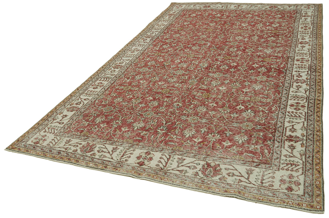 Handmade White Wash Area Rug > Design# OL-AC-41633 > Size: 6'-1" x 10'-6", Carpet Culture Rugs, Handmade Rugs, NYC Rugs, New Rugs, Shop Rugs, Rug Store, Outlet Rugs, SoHo Rugs, Rugs in USA
