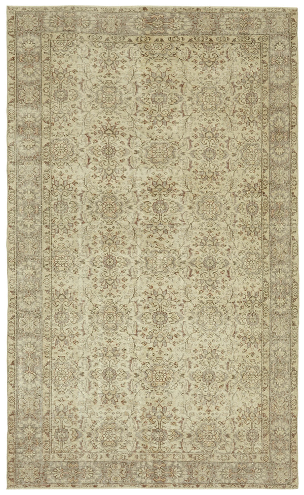 Handmade White Wash Area Rug > Design# OL-AC-41634 > Size: 5'-11" x 9'-9", Carpet Culture Rugs, Handmade Rugs, NYC Rugs, New Rugs, Shop Rugs, Rug Store, Outlet Rugs, SoHo Rugs, Rugs in USA