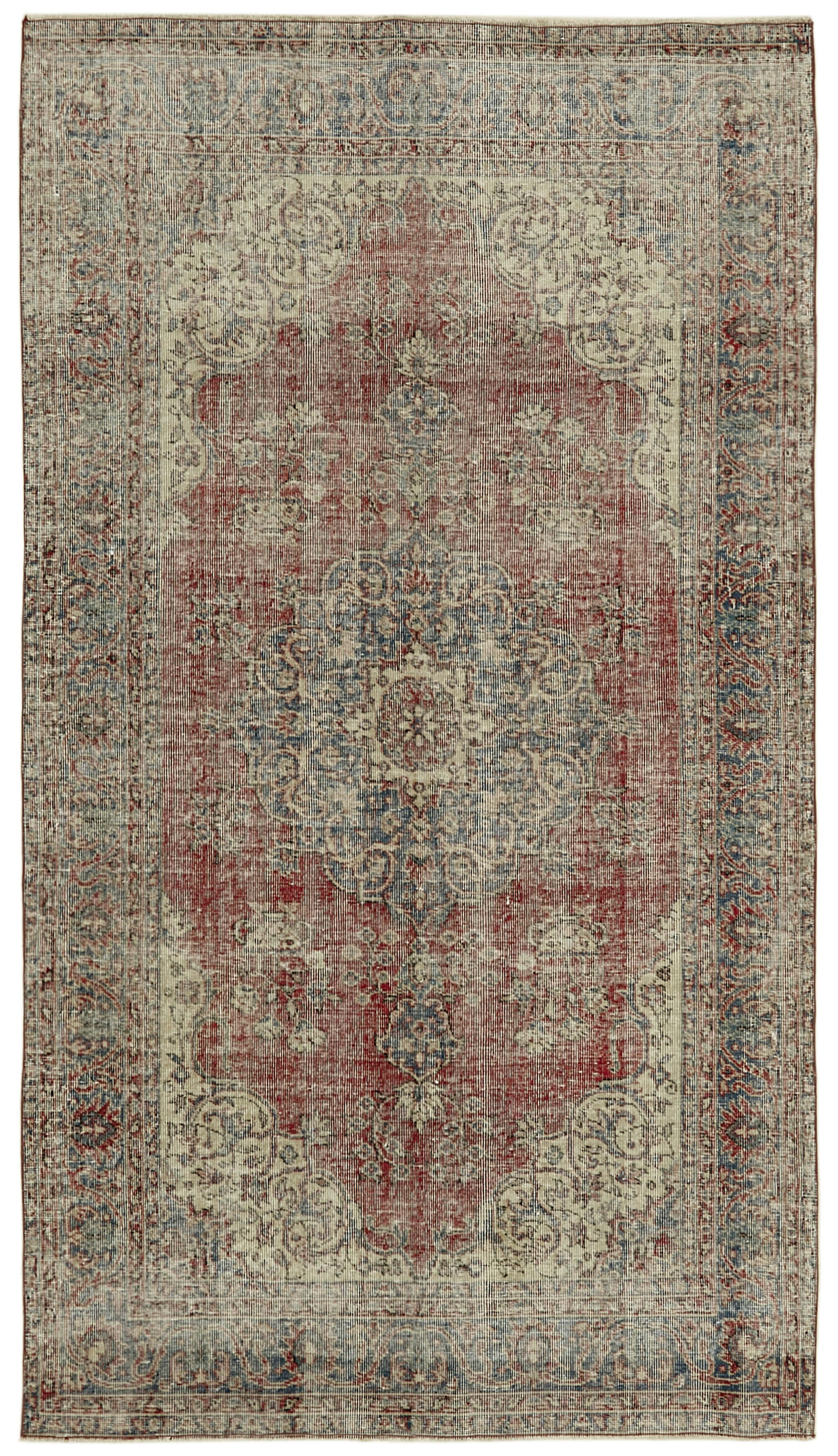 Handmade White Wash Area Rug > Design# OL-AC-41653 > Size: 4'-7" x 8'-1", Carpet Culture Rugs, Handmade Rugs, NYC Rugs, New Rugs, Shop Rugs, Rug Store, Outlet Rugs, SoHo Rugs, Rugs in USA
