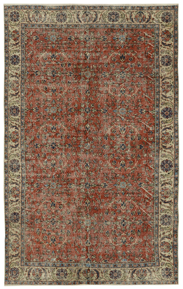 Handmade White Wash Area Rug > Design# OL-AC-41713 > Size: 5'-5" x 8'-9", Carpet Culture Rugs, Handmade Rugs, NYC Rugs, New Rugs, Shop Rugs, Rug Store, Outlet Rugs, SoHo Rugs, Rugs in USA