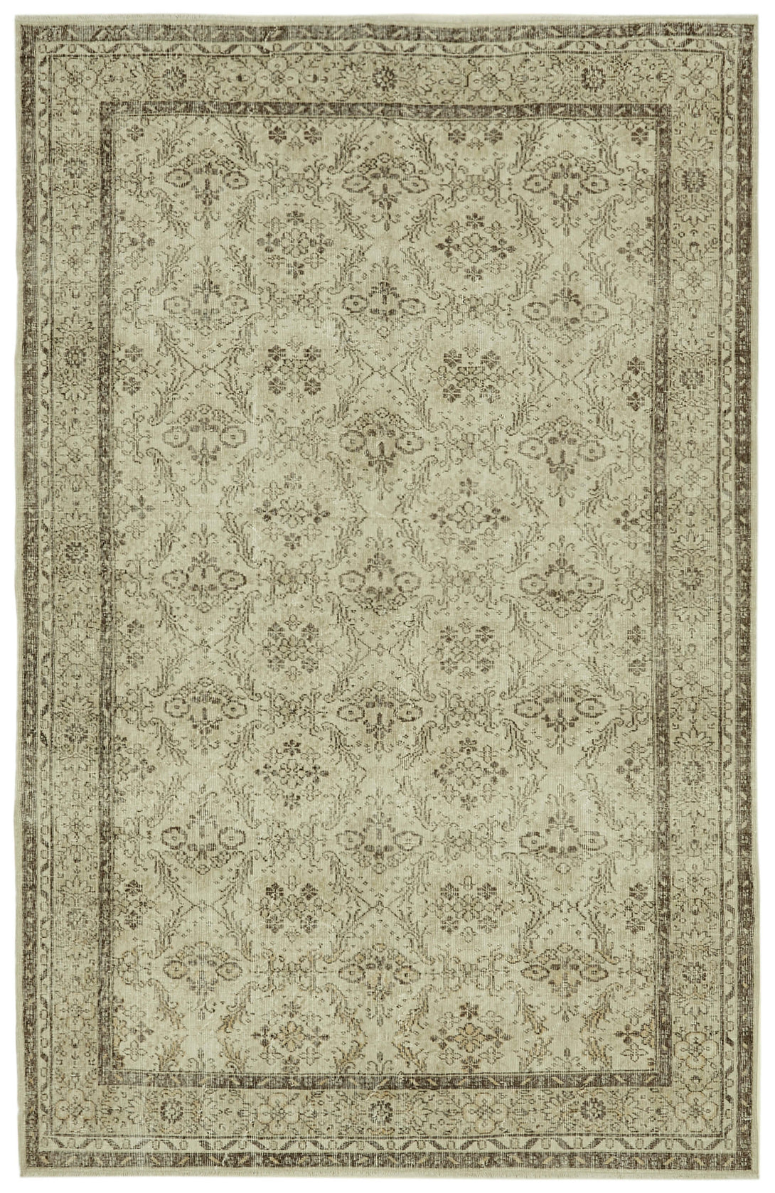 Handmade White Wash Area Rug > Design# OL-AC-41721 > Size: 6'-8" x 10'-1", Carpet Culture Rugs, Handmade Rugs, NYC Rugs, New Rugs, Shop Rugs, Rug Store, Outlet Rugs, SoHo Rugs, Rugs in USA