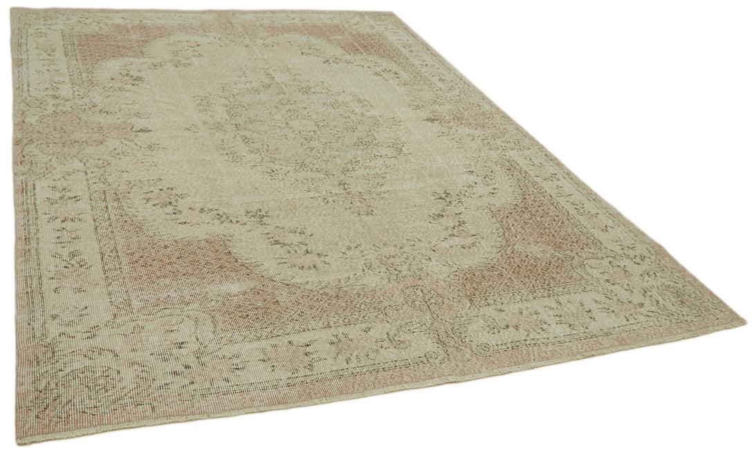 Handmade White Wash Area Rug > Design# OL-AC-41729 > Size: 6'-9" x 9'-6", Carpet Culture Rugs, Handmade Rugs, NYC Rugs, New Rugs, Shop Rugs, Rug Store, Outlet Rugs, SoHo Rugs, Rugs in USA