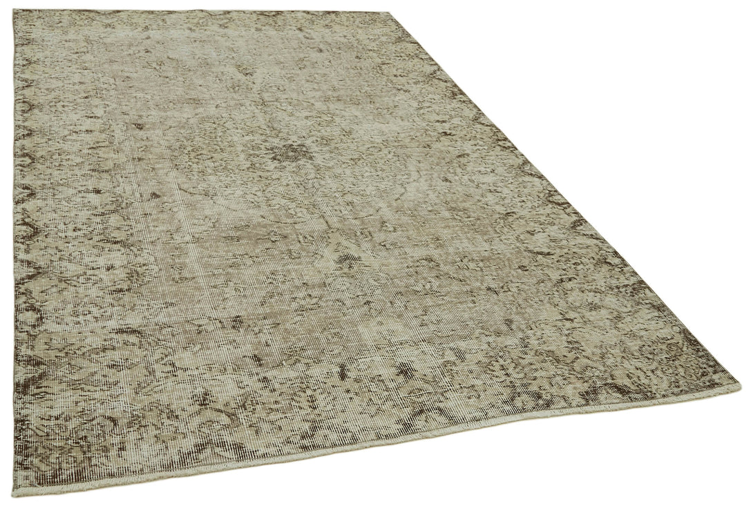 Handmade White Wash Area Rug > Design# OL-AC-41733 > Size: 5'-5" x 8'-2", Carpet Culture Rugs, Handmade Rugs, NYC Rugs, New Rugs, Shop Rugs, Rug Store, Outlet Rugs, SoHo Rugs, Rugs in USA