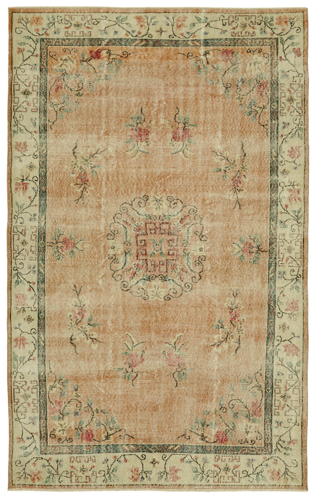 Handmade White Wash Area Rug > Design# OL-AC-41734 > Size: 5'-11" x 9'-4", Carpet Culture Rugs, Handmade Rugs, NYC Rugs, New Rugs, Shop Rugs, Rug Store, Outlet Rugs, SoHo Rugs, Rugs in USA