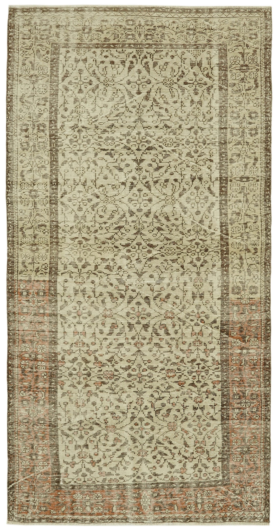 Handmade White Wash Area Rug > Design# OL-AC-41737 > Size: 5'-0" x 9'-5", Carpet Culture Rugs, Handmade Rugs, NYC Rugs, New Rugs, Shop Rugs, Rug Store, Outlet Rugs, SoHo Rugs, Rugs in USA