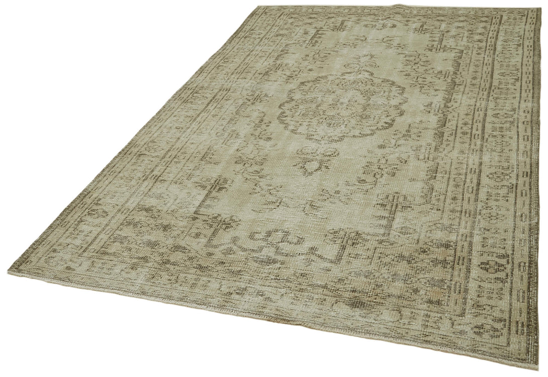 Handmade White Wash Area Rug > Design# OL-AC-41739 > Size: 5'-8" x 8'-10", Carpet Culture Rugs, Handmade Rugs, NYC Rugs, New Rugs, Shop Rugs, Rug Store, Outlet Rugs, SoHo Rugs, Rugs in USA