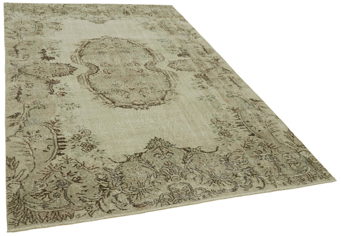 Handmade White Wash Area Rug > Design# OL-AC-41745 > Size: 5'-7" x 8'-8", Carpet Culture Rugs, Handmade Rugs, NYC Rugs, New Rugs, Shop Rugs, Rug Store, Outlet Rugs, SoHo Rugs, Rugs in USA